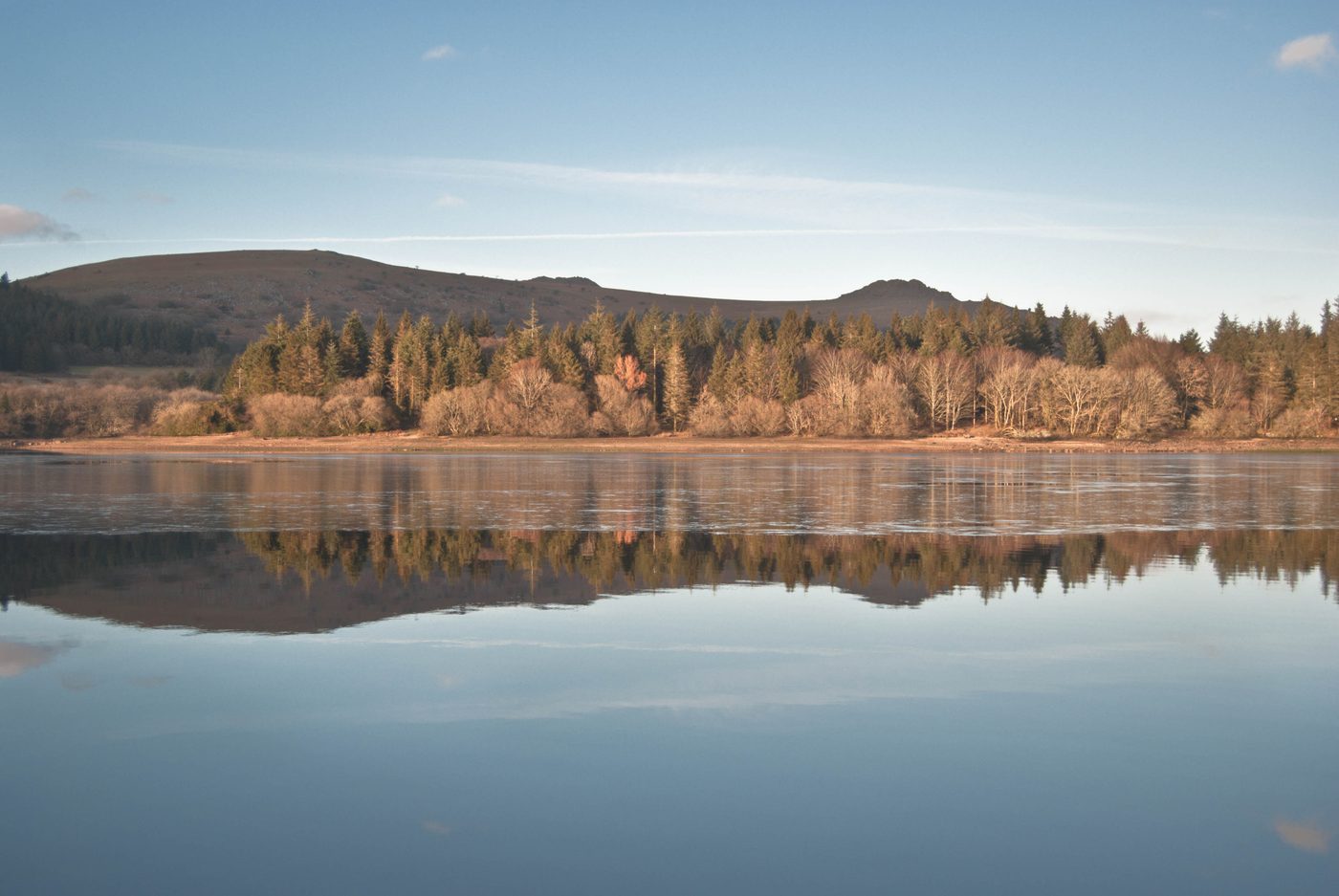 Ice at Burrator (digital)
